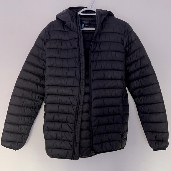 H&M Divided Lightweight Black Puffy Vest - Picture 2 of 7